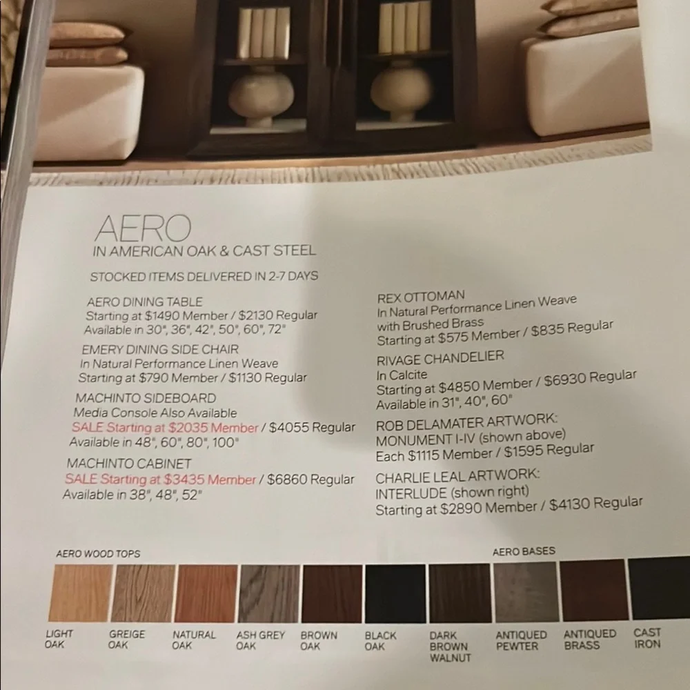 Restoration Hardware Catalogue 2025